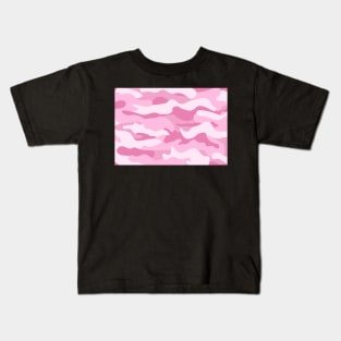 CAMO CAMOUFLAGE - PINK Kids T-Shirt